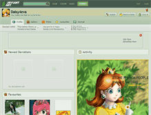 Tablet Screenshot of daisy4eva.deviantart.com