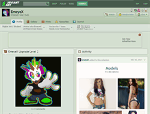 Tablet Screenshot of emeyex.deviantart.com