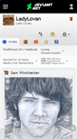 Mobile Screenshot of ladylovan.deviantart.com