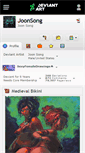 Mobile Screenshot of joonsong.deviantart.com
