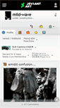 Mobile Screenshot of mild-wave.deviantart.com