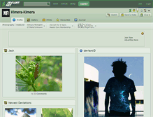 Tablet Screenshot of kimera-kimera.deviantart.com