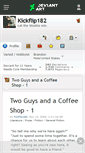 Mobile Screenshot of kickflip182.deviantart.com