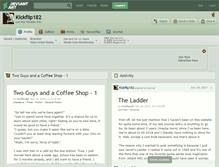 Tablet Screenshot of kickflip182.deviantart.com
