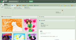 Desktop Screenshot of imilky.deviantart.com