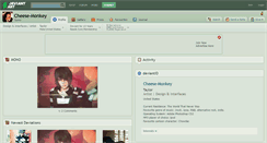 Desktop Screenshot of cheese-monkey.deviantart.com