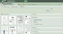 Desktop Screenshot of findmeashrubbery.deviantart.com