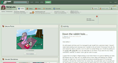 Desktop Screenshot of nenaluna.deviantart.com