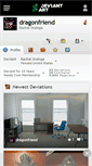 Mobile Screenshot of dragonfriend.deviantart.com