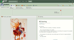 Desktop Screenshot of muratesh.deviantart.com