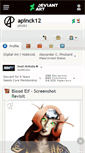 Mobile Screenshot of apinck12.deviantart.com
