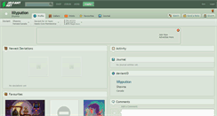Desktop Screenshot of lillypution.deviantart.com