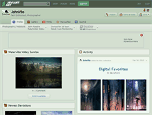 Tablet Screenshot of johnvbs.deviantart.com
