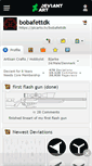 Mobile Screenshot of bobafettdk.deviantart.com