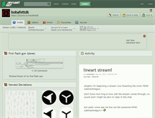 Tablet Screenshot of bobafettdk.deviantart.com