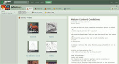Desktop Screenshot of dafoxlove.deviantart.com