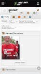 Mobile Screenshot of gandalf.deviantart.com