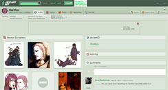 Desktop Screenshot of mortica.deviantart.com
