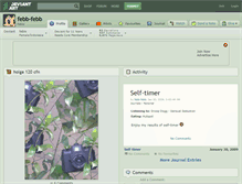 Tablet Screenshot of febb-febb.deviantart.com