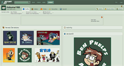 Desktop Screenshot of hotsuma1988.deviantart.com