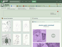 Tablet Screenshot of jsxeno.deviantart.com