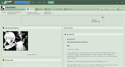 Desktop Screenshot of k-u-s-h-i.deviantart.com