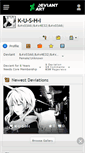Mobile Screenshot of k-u-s-h-i.deviantart.com