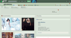 Desktop Screenshot of aphroditezeus.deviantart.com