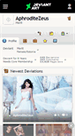 Mobile Screenshot of aphroditezeus.deviantart.com