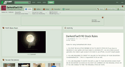 Desktop Screenshot of darkestfae5190.deviantart.com