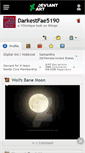 Mobile Screenshot of darkestfae5190.deviantart.com