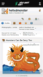 Mobile Screenshot of helixdmonster.deviantart.com