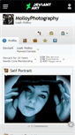 Mobile Screenshot of molloyphotography.deviantart.com