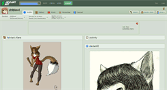 Desktop Screenshot of chibiowl.deviantart.com