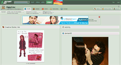 Desktop Screenshot of hapycow.deviantart.com