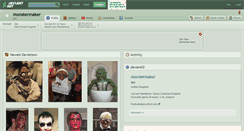 Desktop Screenshot of monstermaker.deviantart.com