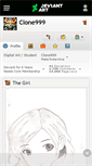 Mobile Screenshot of clone999.deviantart.com