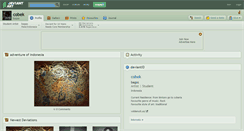 Desktop Screenshot of cobek.deviantart.com