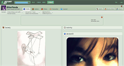 Desktop Screenshot of bitterpanda.deviantart.com