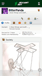 Mobile Screenshot of bitterpanda.deviantart.com