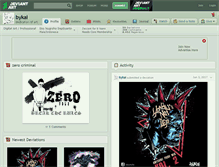 Tablet Screenshot of bykai.deviantart.com