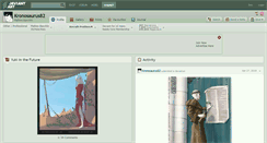 Desktop Screenshot of kronosaurus82.deviantart.com