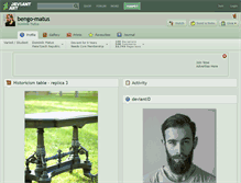 Tablet Screenshot of bengo-matus.deviantart.com