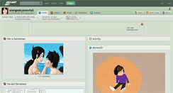 Desktop Screenshot of orangeskysnowfall.deviantart.com