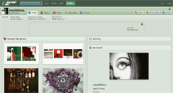 Desktop Screenshot of maulisilona.deviantart.com