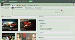 Desktop Screenshot of devil-nina.deviantart.com