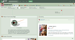 Desktop Screenshot of bluedecker97.deviantart.com