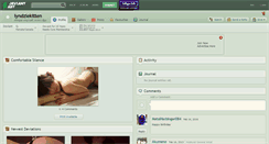 Desktop Screenshot of lyndziekitten.deviantart.com