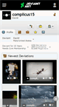 Mobile Screenshot of complicus15.deviantart.com