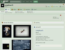 Tablet Screenshot of complicus15.deviantart.com